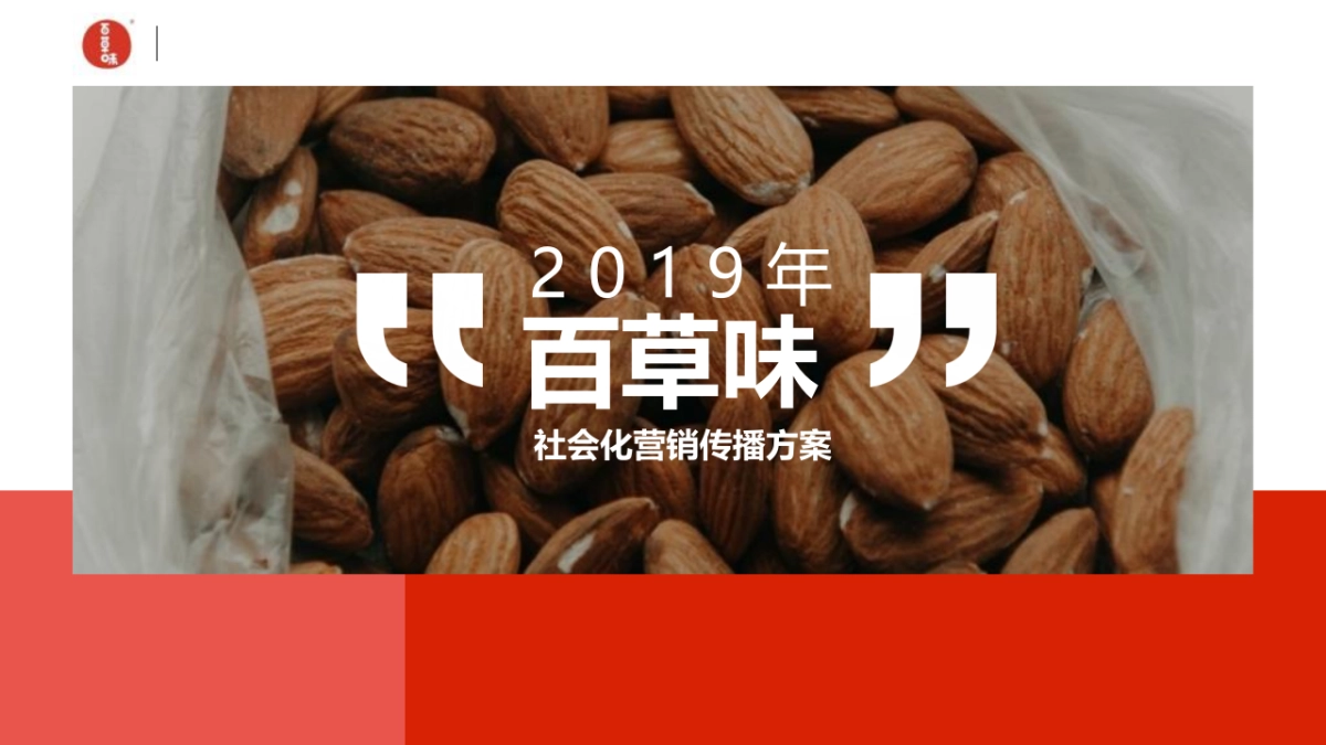 2019百草味社会化营销传播方案_第1页