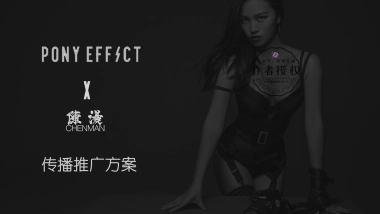 Pony Effect&陈漫 传播推广方案