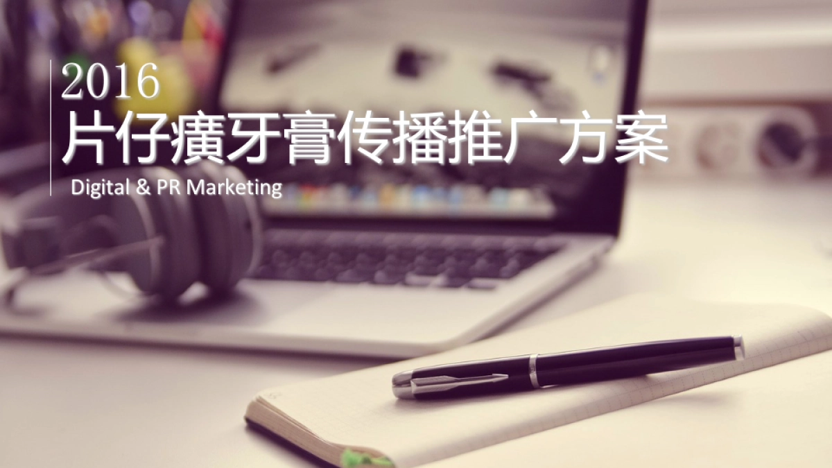 片仔癀推广方案20160421_第1页