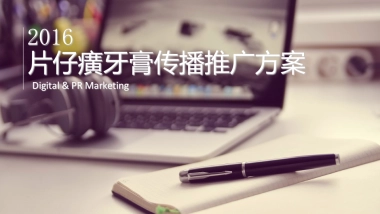 片仔癀推广方案20160421