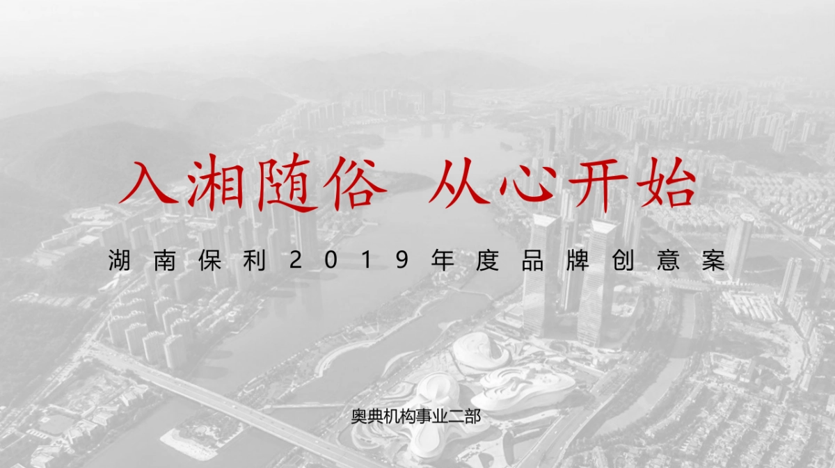 2019湖南保利品牌年度推广创意提案_第2页