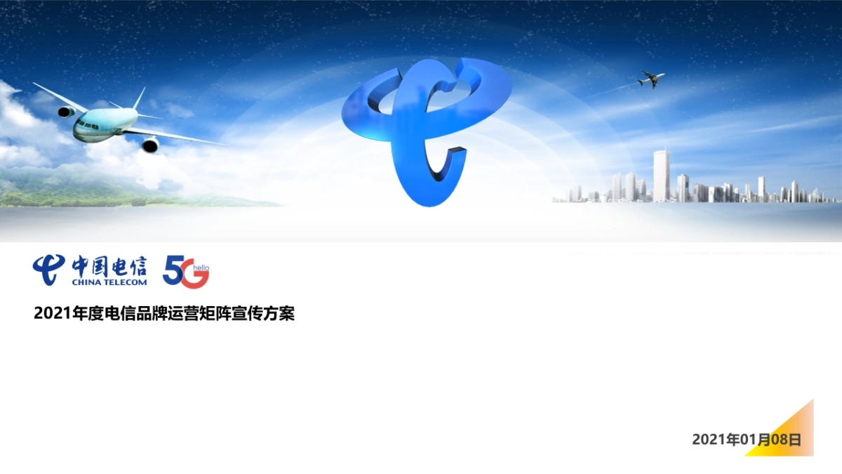 2021中国电信年度传播营销方案_第1页