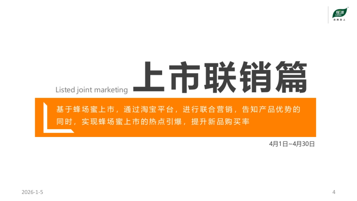蜂蜜品牌2019年传播推广方案_第4页