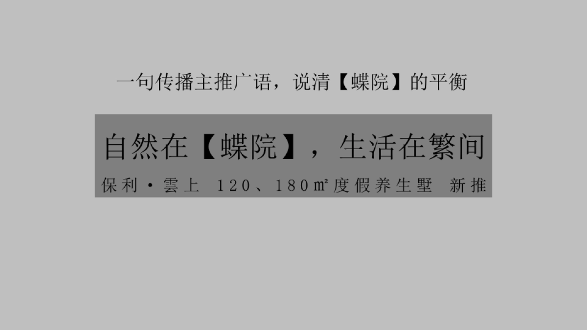 广州A金燕达观-保利雲上蝶院传播推广_第10页