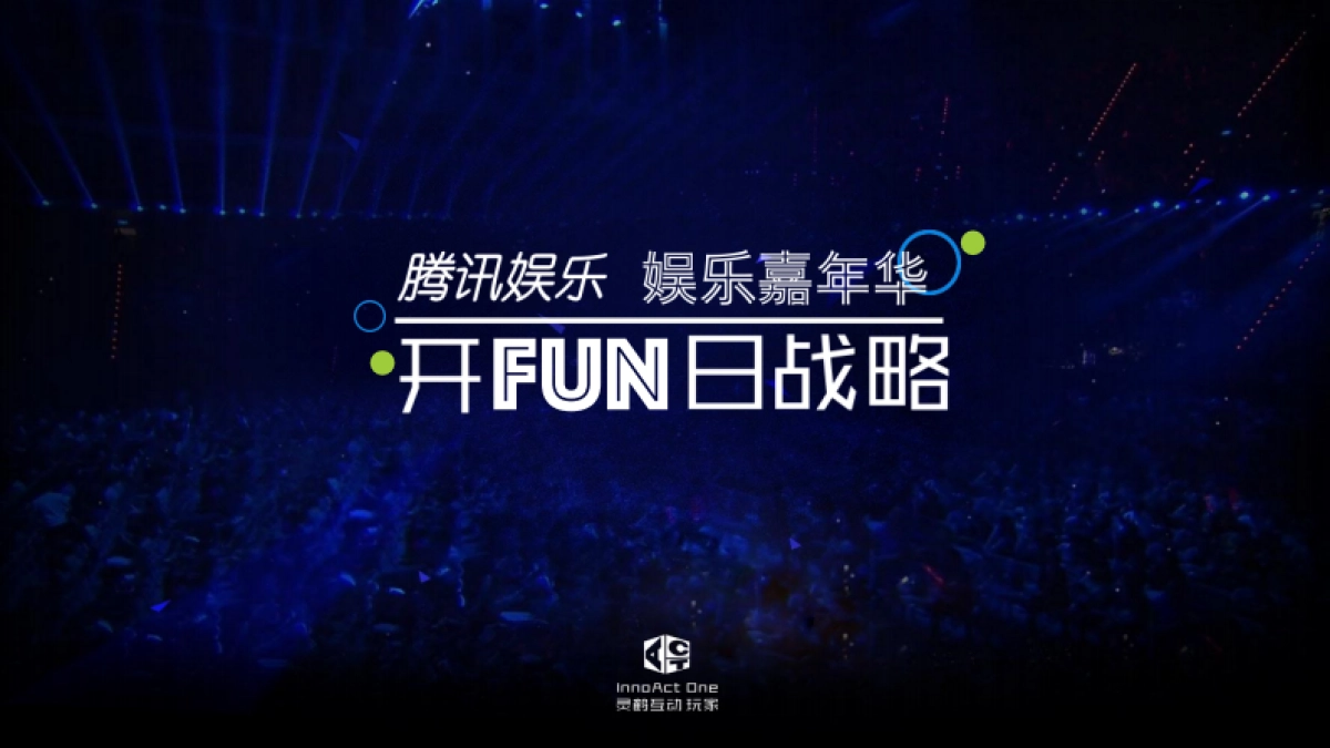 灵鹤互动··腾讯娱乐嘉年华开FUN日传播推广方案_第1页