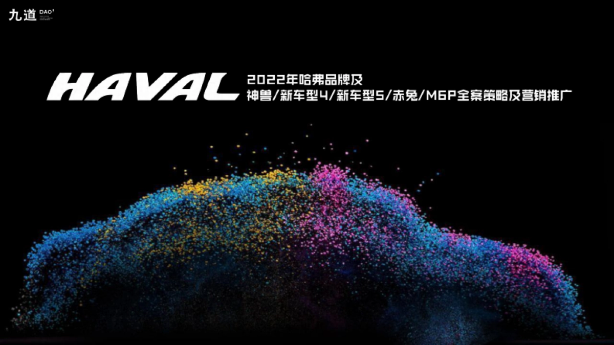 2022哈弗汽车品牌全案策略及营销推广方案_第1页