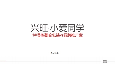 2022兴旺·小爱同学公寓整合包装vs品牌推广方案