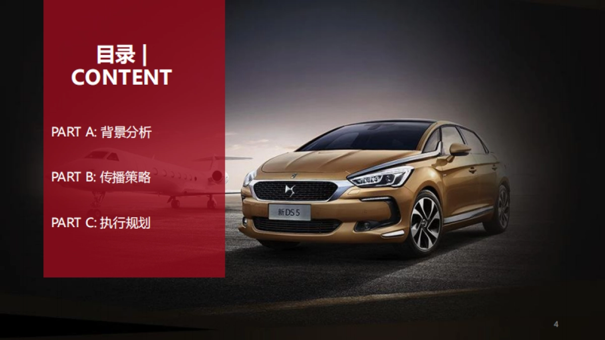 DS全系车型上市发布会及传播方案_第4页