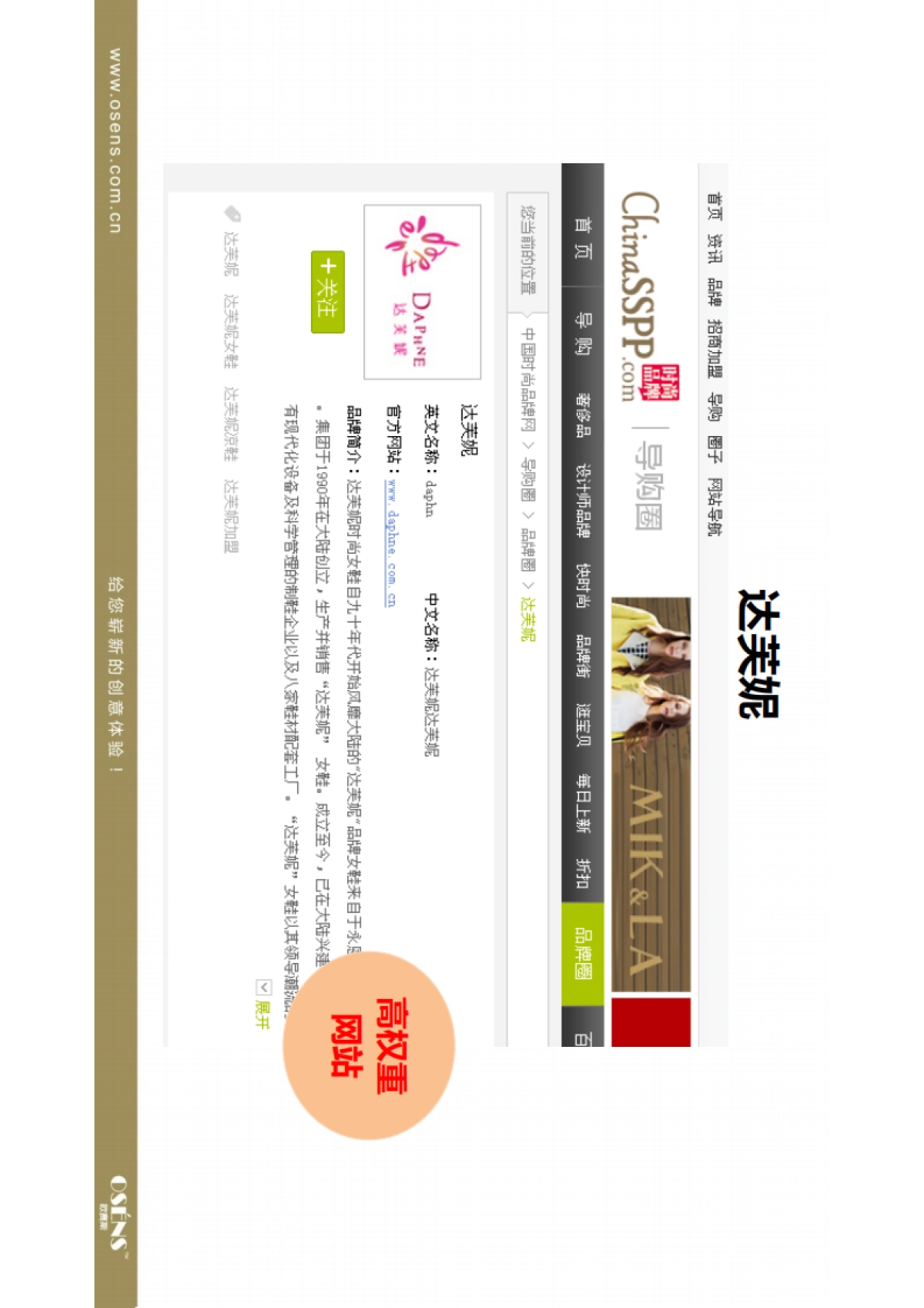 欧赛斯达芙妮百丽品牌女鞋网络整合推广数字营销策划提案_第7页