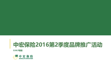 安索帕-中宏保险2016第2季度品牌推广活动