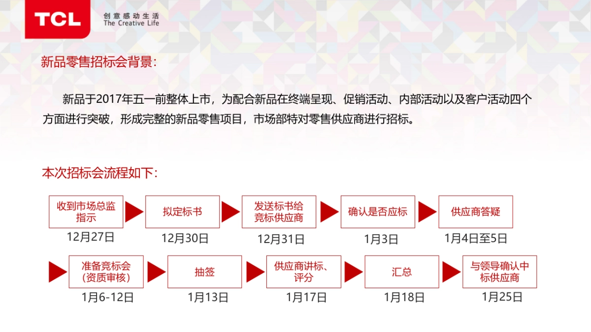 TCL新品零售项目招标会总结报告_第3页