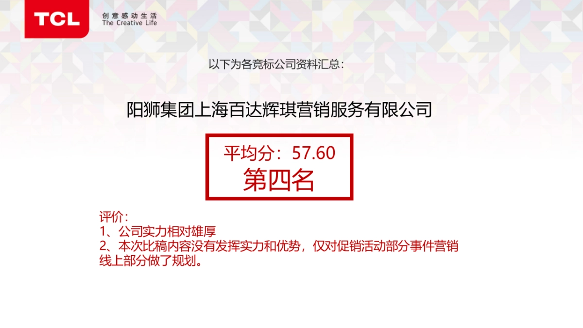 TCL新品零售项目招标会总结报告_第7页