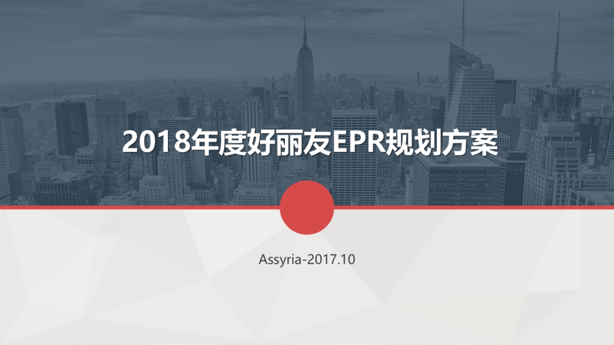 好丽友EPR规划方案A_第1页