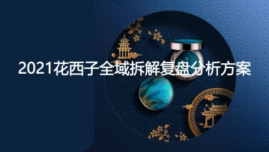 花西子全域拆解复盘分析方案