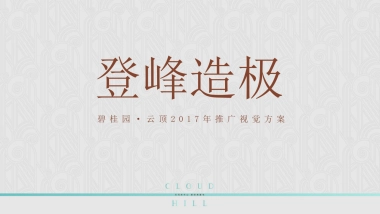 广东湛江碧桂园·云顶推广视觉方案