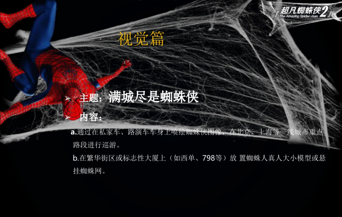《超凡蜘蛛侠》宣传推广策划案-经典珍藏_第8页