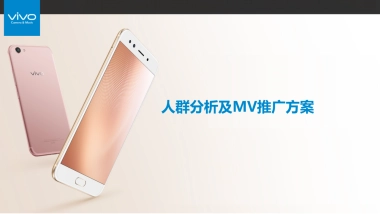 vivo手机人群分析及MV推广方案