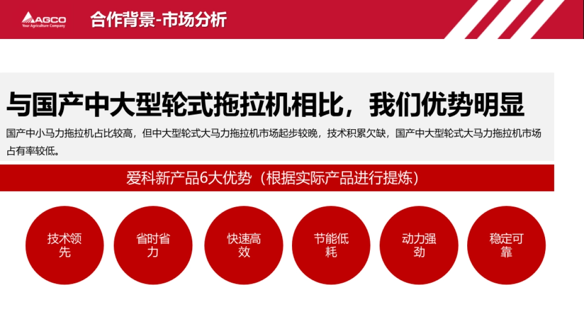 爱科拖拉机新品上市市场推广方案_第6页