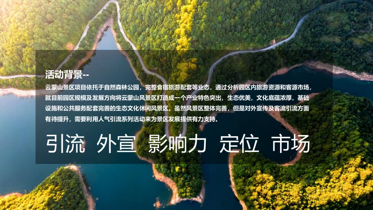 云蒙山景区年度活动策划方案_第2页