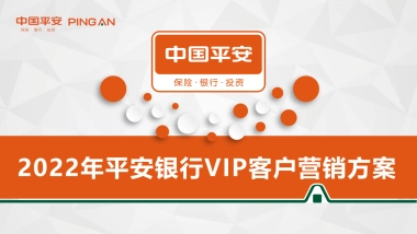 中国平安银行金融VIP客户营销方案