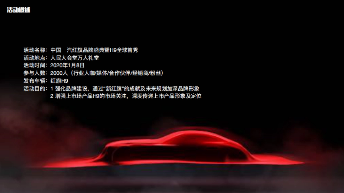 2020年红旗品牌盛典暨H9全球首秀_第2页