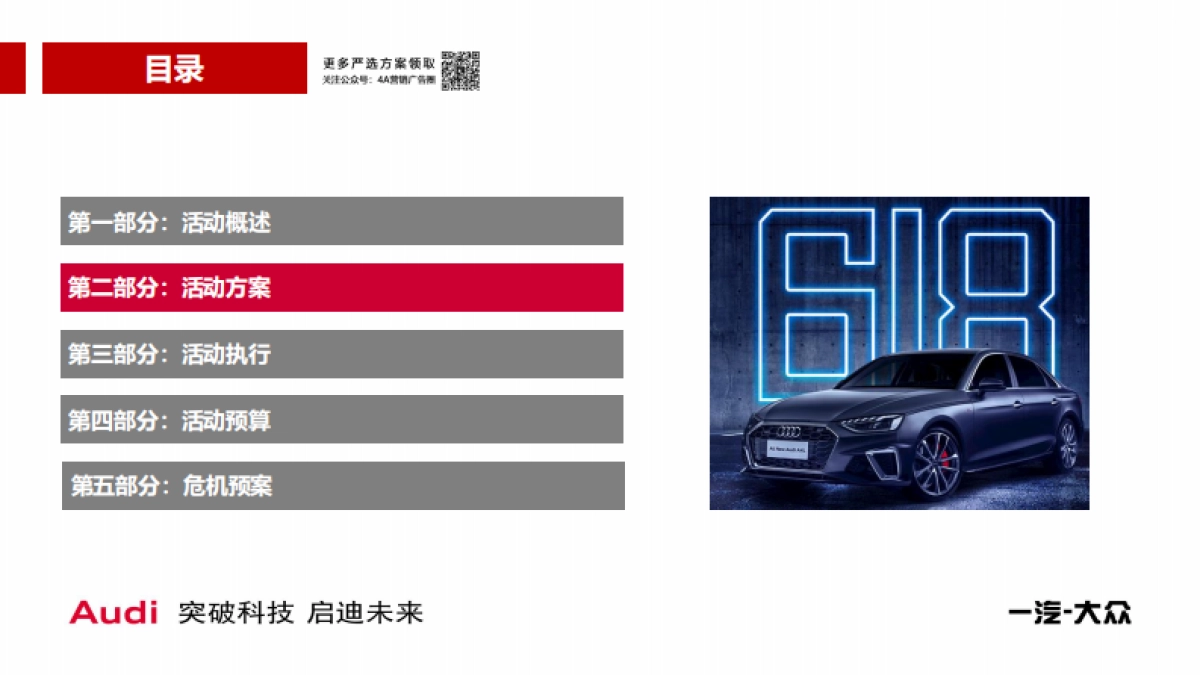 2021年奥迪汽车618好物节执行方案_第5页