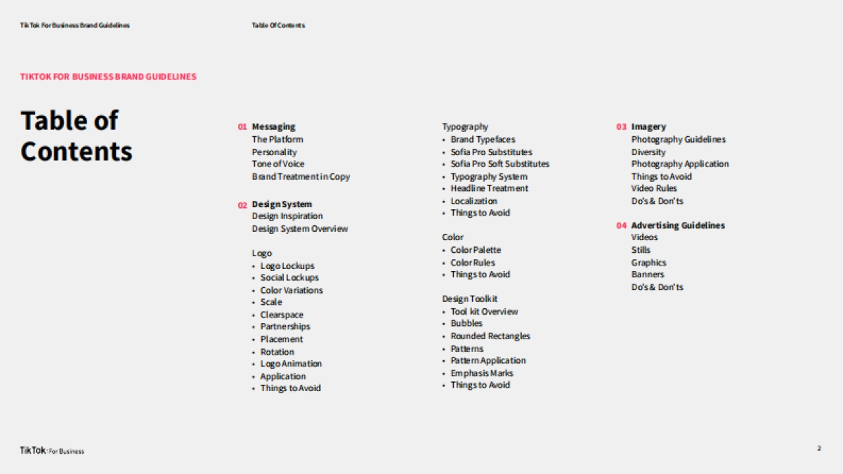 TIKTOK品牌手册_第2页
