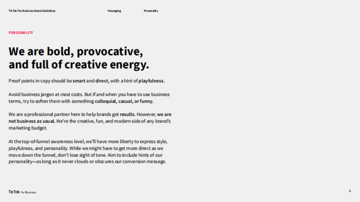 TIKTOK品牌手册_第5页