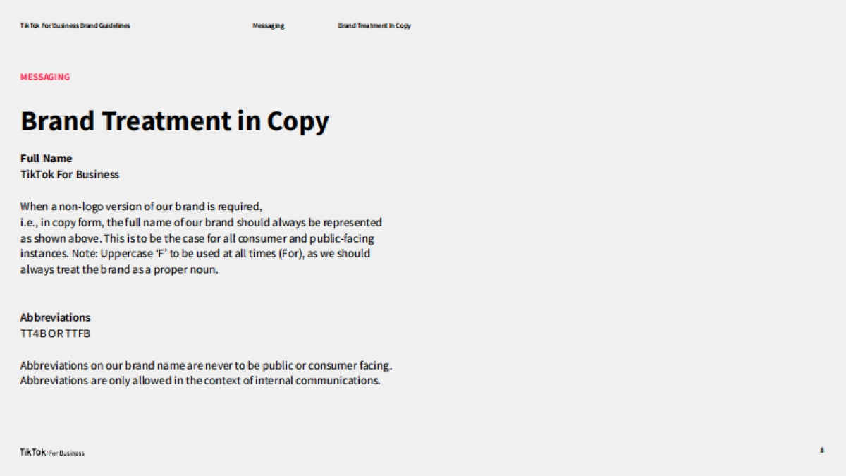 TIKTOK品牌手册_第8页