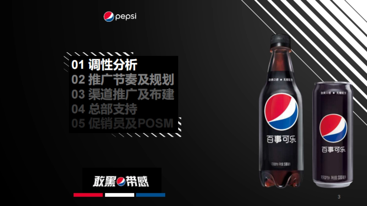 百事可乐无糖创意推广方案_第3页