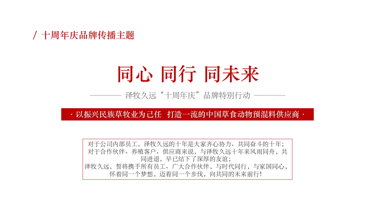 牧业企业十周年庆策划方案_第6页