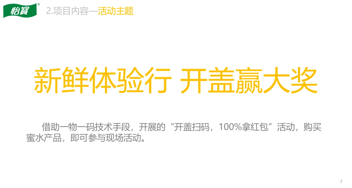 怡泉蜜水柠檬饮料新品线下活动执行方案_第7页
