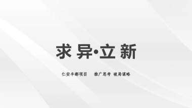 2022别墅项目整合推广方案