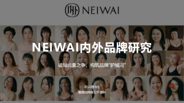 NEIWAI内外品牌研究