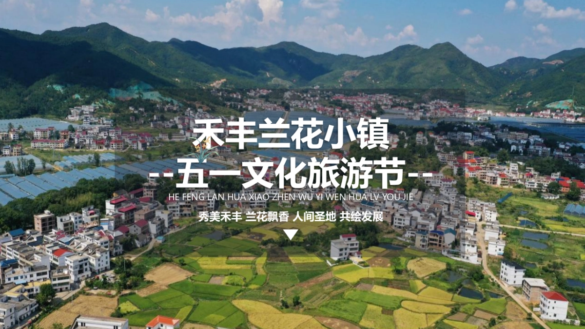 禾丰兰花小镇景区五一文化旅游节活动策划方案_第1页