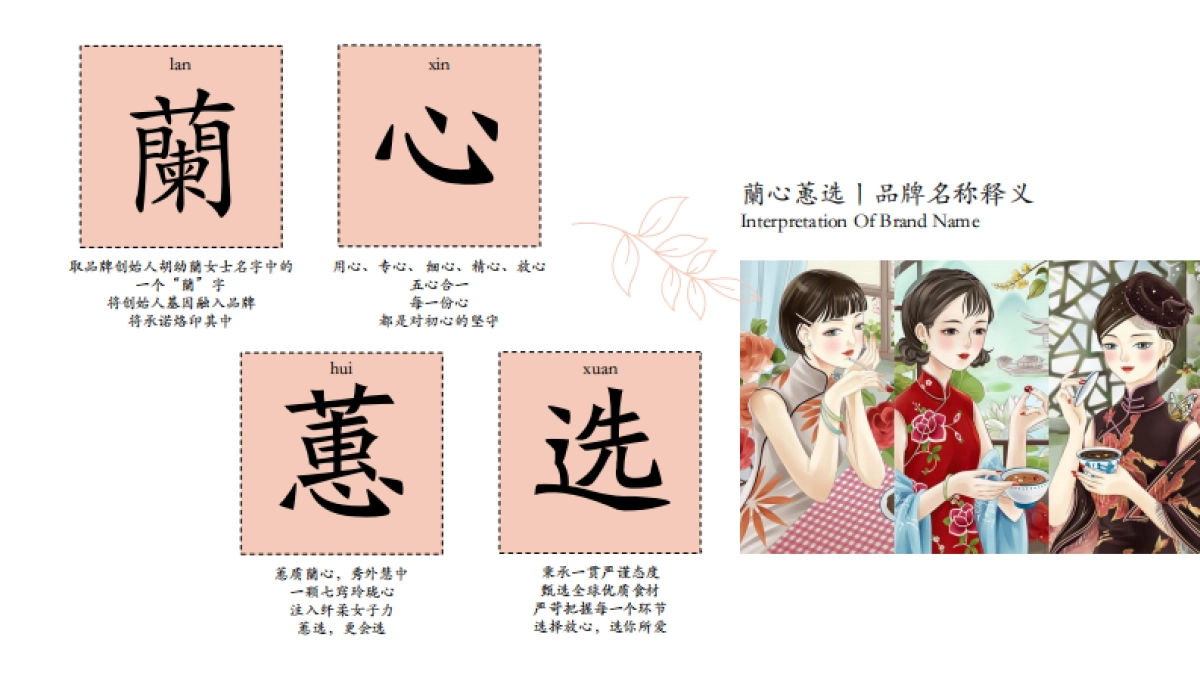 兰心蕙选品牌文化价值系统全景塑造_第8页