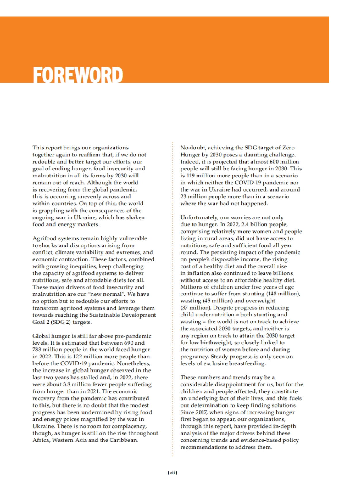 FAO:世界粮食安全和营养状况2023(英文)_第9页