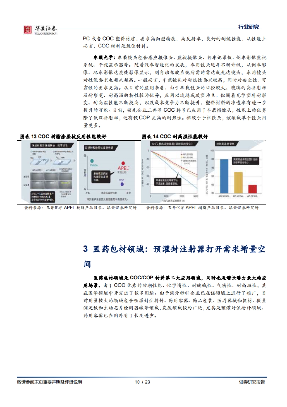 华安证券:基础化工深度报告-COC材料产业化加速-国产替代空间广阔_第10页