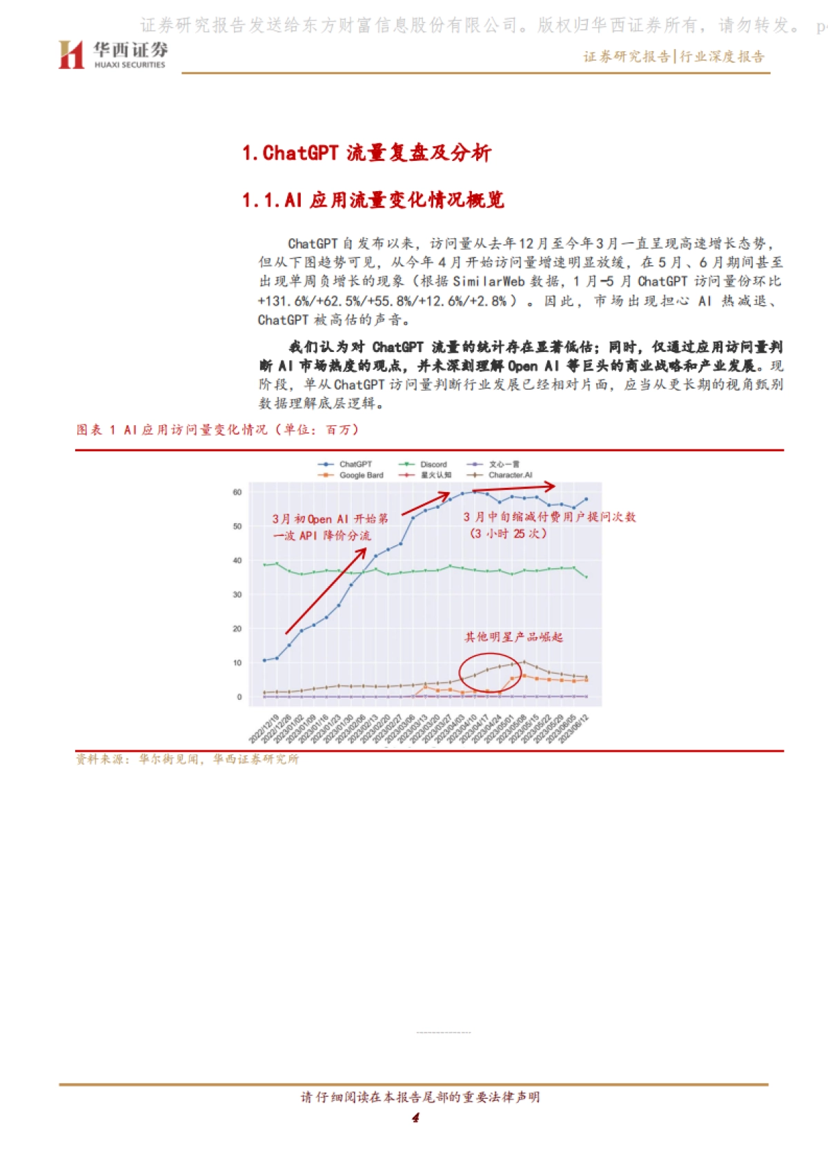 华西证券：计算机行业深度报告-ChatGPT的流量去哪了？_第4页