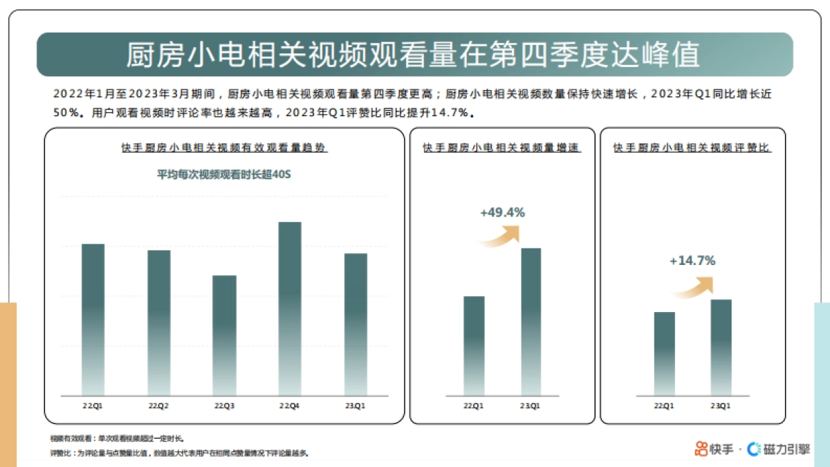 快手&磁力引擎：2023快手厨房小电数据报告_第4页
