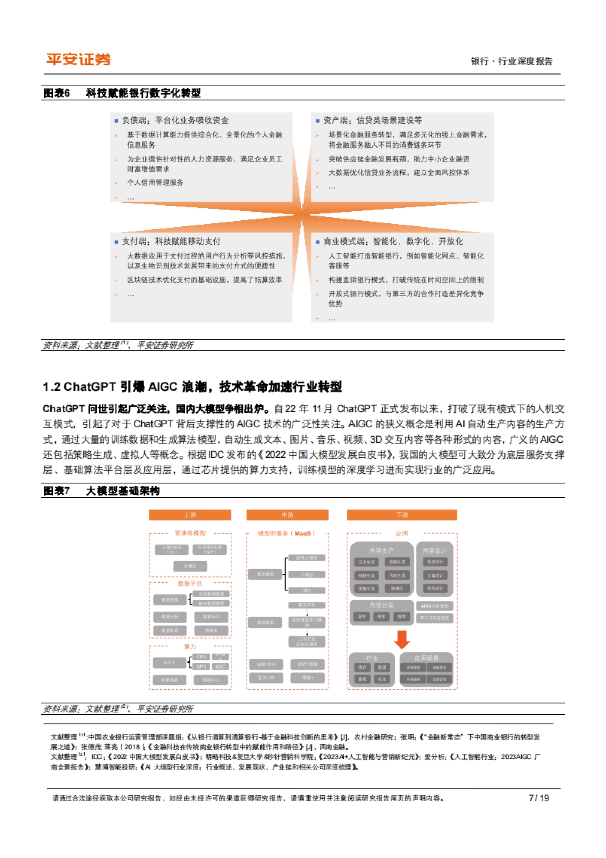 平安证券：银行金融科技专题-从AIGC看商业银行数字化转型_第7页