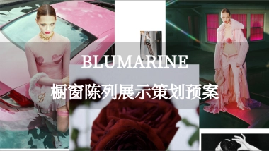 BLUMARINE橱窗陈列策划