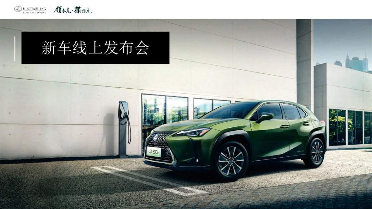 雷克萨斯新车线上发布会活动策划方案_第1页
