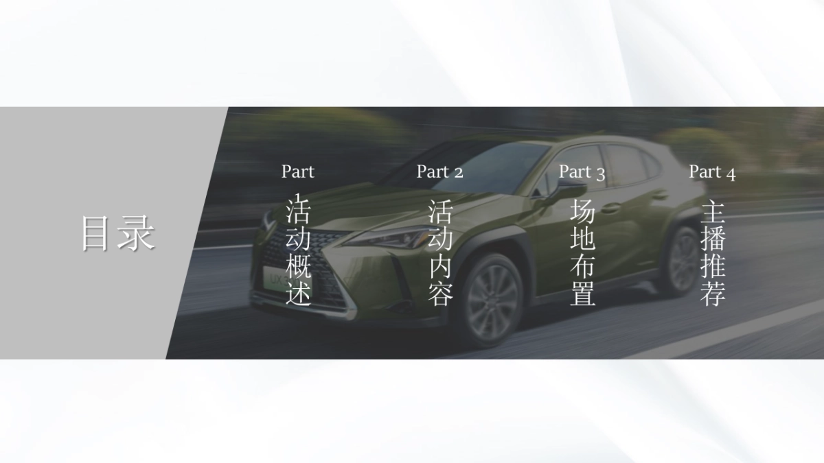 雷克萨斯新车线上发布会活动策划方案_第2页