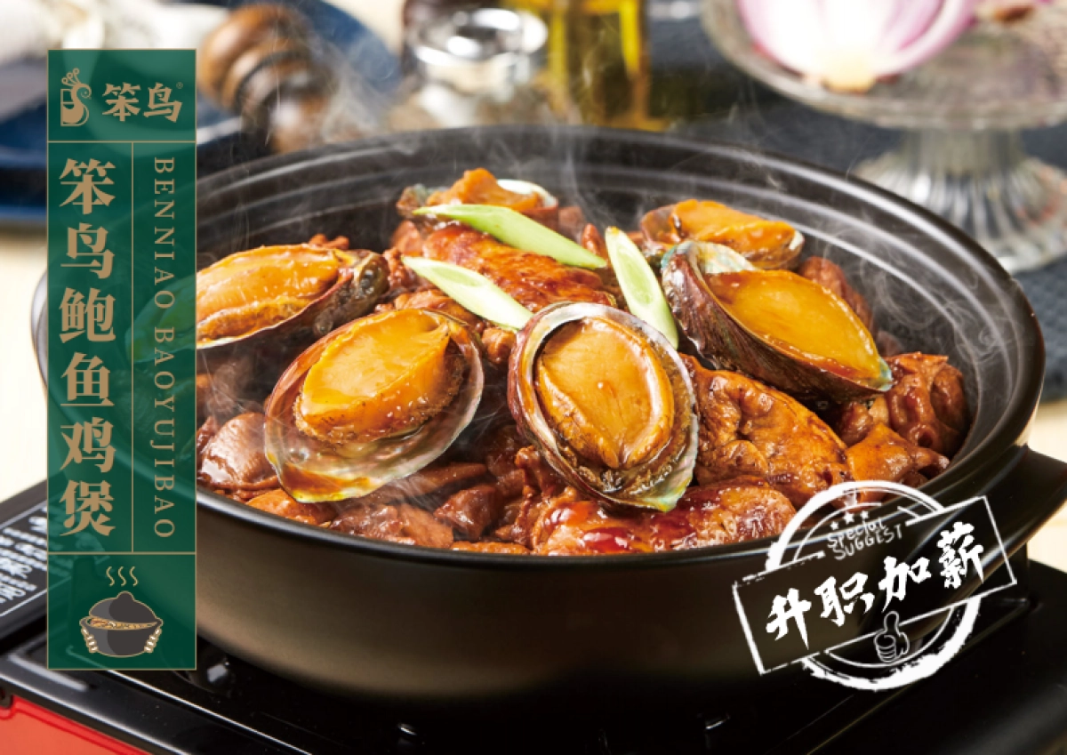 笨鸟鲍鱼鸡煲餐饮品牌手册_第10页