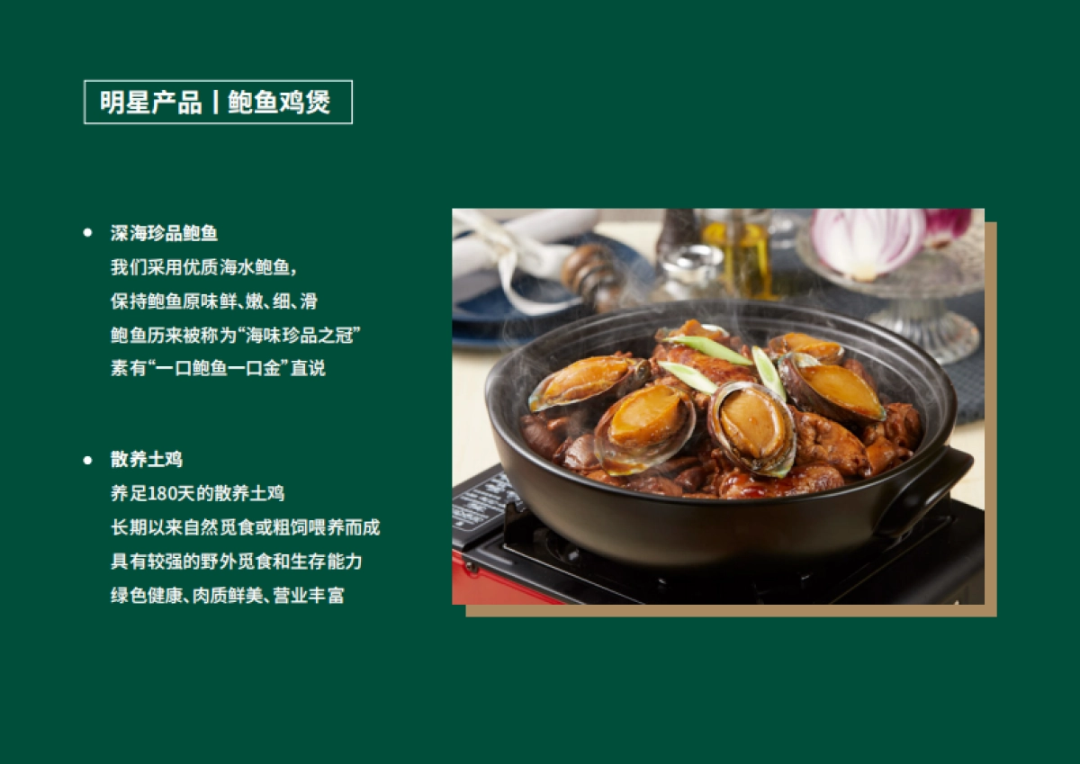 笨鸟鲍鱼鸡煲餐饮品牌手册_第9页