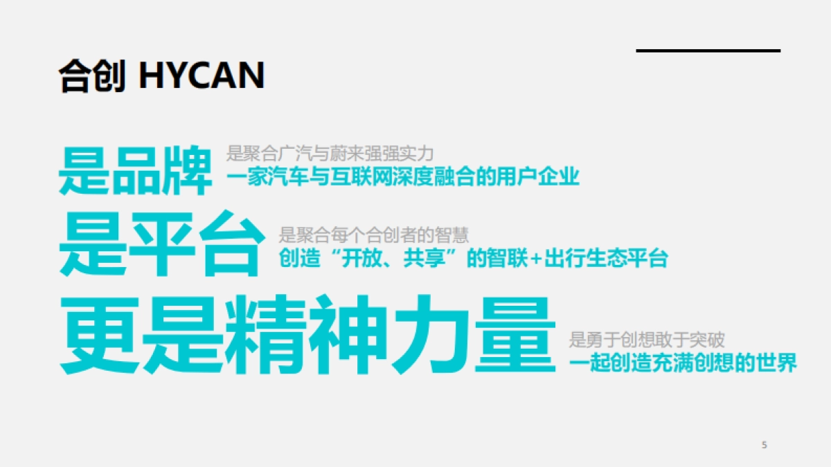 广汽蔚来首品首秀暨合创者大会规划方案_第5页