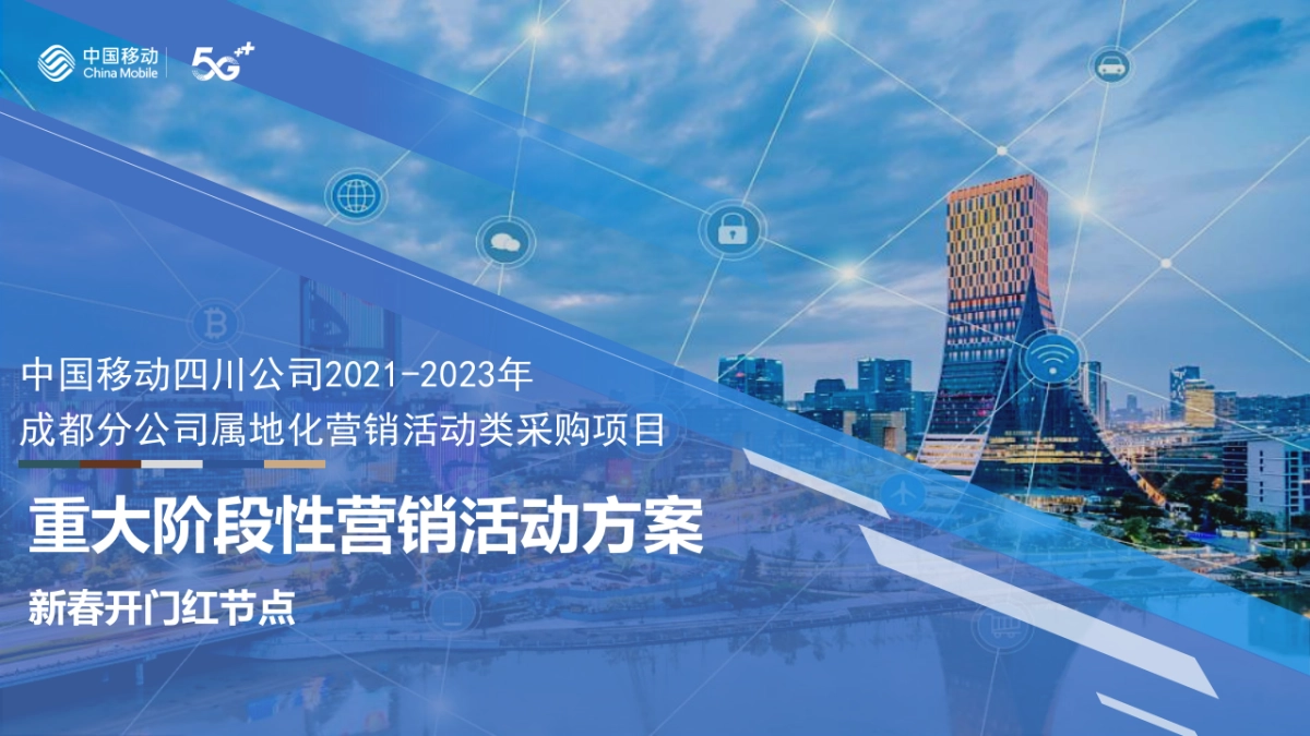 2023通信公司重大阶段性营销活动方案_第1页