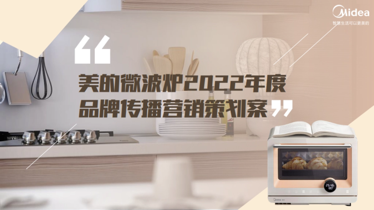 美的微波炉2022年度品牌传播营销策划案_第1页