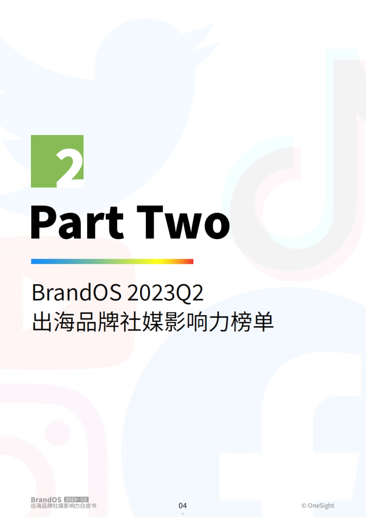 2023Q2BrandOSTOP100出海品牌社媒影响力榜单-OneSight_第5页
